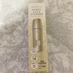 ⭐️未使用品⭐️ハンディフェイススチーマー&コットンケースの画像
