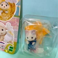 【新品未使用】シルバニアファミリー　どきどきコレクション　ミルキーウェイ　ラテネコの小さい赤ちゃんの画像