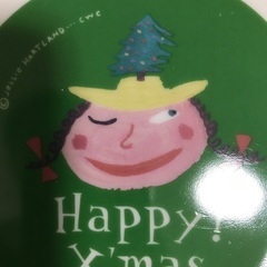 HAPPY! X'mas 平皿の画像