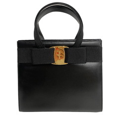 サルヴァトーレフェラガモ Salvatore Ferragamo ハンドバッグ ヴァラリボン BA214178 ブラックの画像