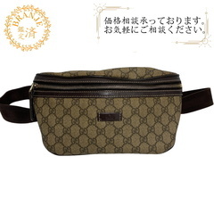 グッチ GUCCI ボディバッグ GGストリーム ウエストポーチ...