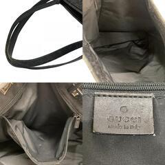 グッチ GUCCI トートバッグ GGキャンバス 2way 31242 ブラックの画像