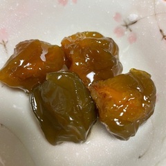 農家手作りの柔らか干し梅　大粒の画像