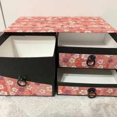 和柄🌸小物入れの画像