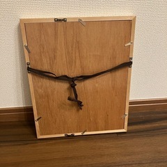 額縁　木地　八切りサイズの画像