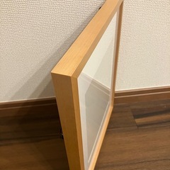 額縁　木地　八切りサイズの画像