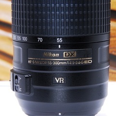 Nikon AF-S 55-300mm★超望遠レンズ★手ぶれ補正付★美品♪の画像