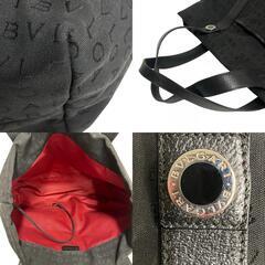 ブルガリ BVLGARI トートバッグ ロゴマニア マエレア ブラックの画像