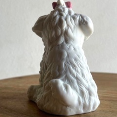 【新品】マルチーズの置物の画像