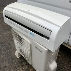 😊アイリス エアコン✨6畳程度 2018年製 😊IRA-2203R✨エアコンクリーニング済みの画像