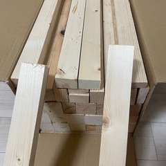 薪　木材詰め合わせ　90サイズ　40センチ　傷や汚れあり ⑦ キャンプ BBQの画像