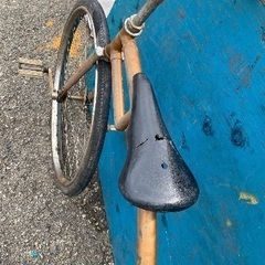 アンティーク 自転車 チャップリン の画像