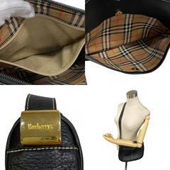 バーバリーズ Burberrys ショルダーバッグ ノバチェック ワンショルダー ブラックの画像