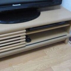 夏休み最終値下げ！！！　ナチュラルウッド　AVボードの画像