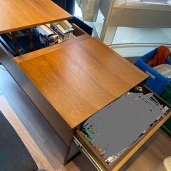 LOWYA リフティングテーブル 昇降式　ローテーブルの画像