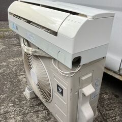 😊シャープ エアコン✨6畳程度 2017年製 😊AY-F22S✨エアコンクリーニング済みの画像