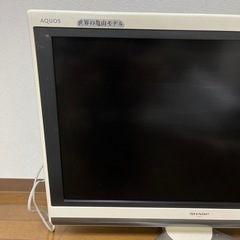 【無料】ジャンク テレビ シャープ LC-32D5 映りません 部品取りにの画像