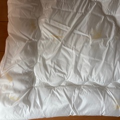 オーガニックコットン　ベビー用掛け布団２枚の画像