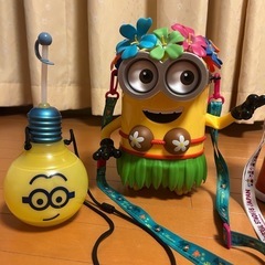 ミニオンポップコーンケース！ユニバーサルスタジオジャパンで購入の画像