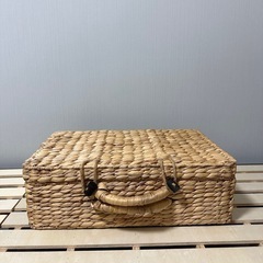 【掲載終了予定】美品🌷︎カゴトランク 定価10450円の画像