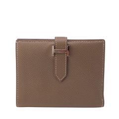 エルメス HERMES 二つ折り財布 ベアンコンパクト エトゥープの画像