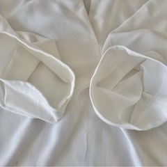 レーヨンスキッパーブラウス/7分　Mサイズの画像