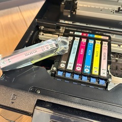 エプソン　プリンター　ep-805a ep805a 印刷機　新品インク付きの画像