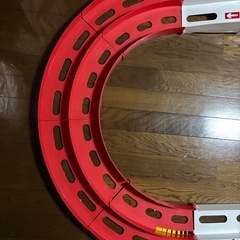 ミニ四駆　オーバルホームサーキット　立体レーンチェンジ　トリコロールの画像