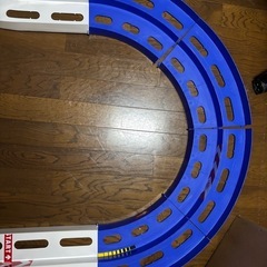 ミニ四駆　オーバルホームサーキット　立体レーンチェンジ　トリコロールの画像