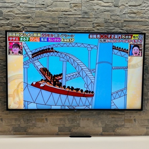 SONY 4K大画面高性能テレビ55インチ BRAVIA