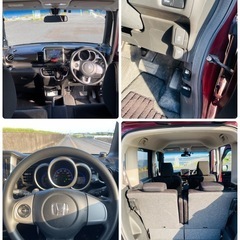 コミコミ39万ホンダNBOXカスタム94700km2年車検平成26の画像