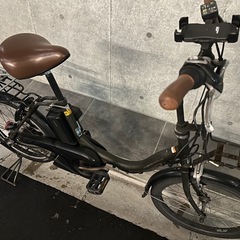 東京23区配達無料🌈新基準　ヤマハ　パスシティC  12.3Ah リチウム 電動自転車 中古　BS 5247の画像