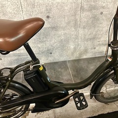 東京23区配達無料🌈新基準　ヤマハ　パスシティC  12.3Ah リチウム 電動自転車 中古　BS 5247の画像