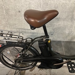 東京23区配達無料🌈新基準　ヤマハ　パスシティC  12.3Ah リチウム 電動自転車 中古　BS 5247の画像