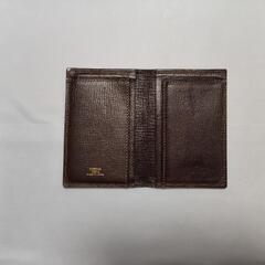 名刺入　こげ茶　日本製の画像