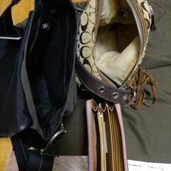 COACH 4点 バッグ×２ 財布 袋 コーチの画像