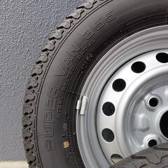 24年製バリ山!!貨物タイヤホイールセットの画像