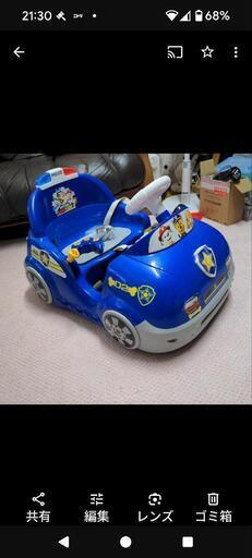 パウパトロール　乗用バッテリーカー　チェイスポリスカー