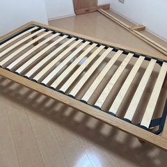無印良品  ベッドフレームの画像