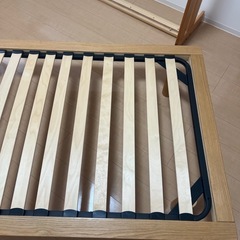 無印良品  ベッドフレームの画像