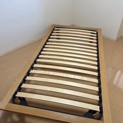 無印良品  ベッドフレームの画像