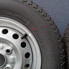 24年製バリ山!!貨物タイヤホイールセットの画像