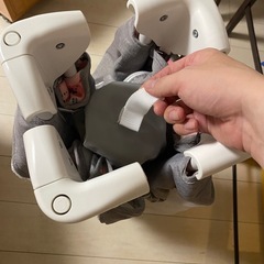 収納付き　折り畳む可能 ベビーベッドの画像