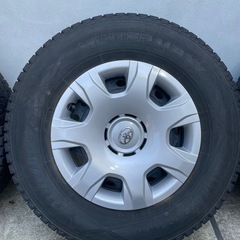 4本セット-200系ハイエース純正ホイール冬タイヤ195／80R15の画像