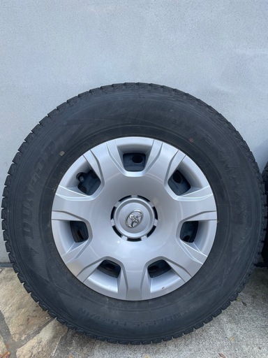 4本セット-200系ハイエース純正ホイール冬タイヤ195／80R15