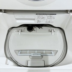 (送料無料) 洗濯・乾燥機 洗5.5kg 乾3kg 温風で完全に乾かす SHARP Ag+イオン ④の画像