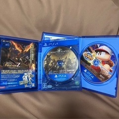 PS4 モンスターハンターワールド&実況パワフルプロ野球2016セットの画像