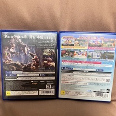 PS4 モンスターハンターワールド&実況パワフルプロ野球2016セットの画像