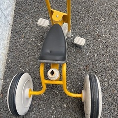 無印　三輪車　舵取りも可能の画像