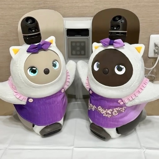 LOVOTDuo ラボット 双子 ねこみみニット2着andお着替え洋服